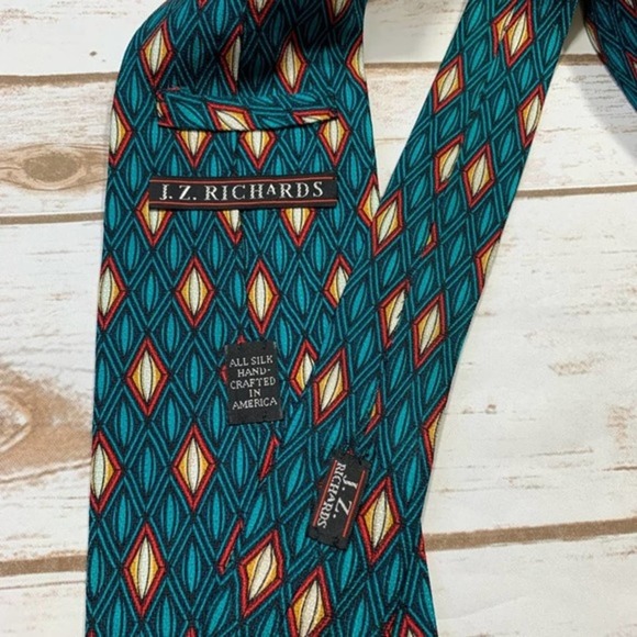 J.Z. Richards Handmade Silk Tie - Picture 3 of 3